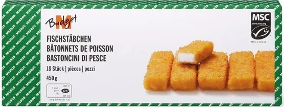 Bâtonnets de poisson