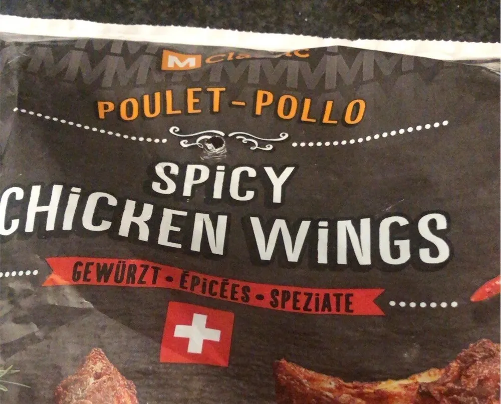 Spicy chiken wings