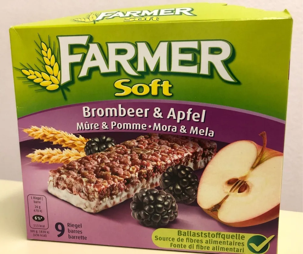 Farmer soft : Mûre et Pomme