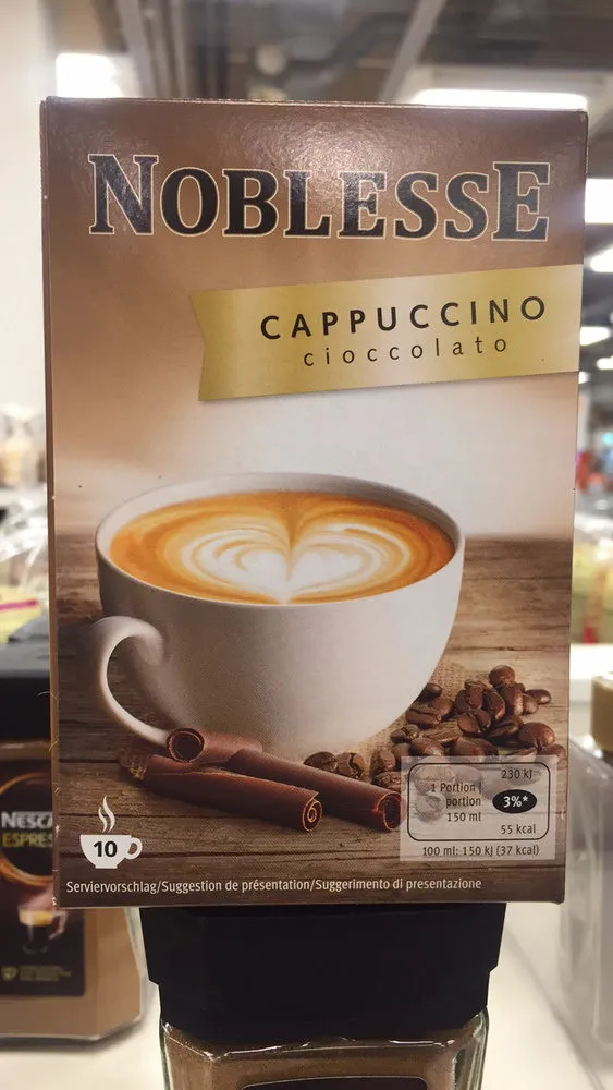CAPPUCCINO cioccolato