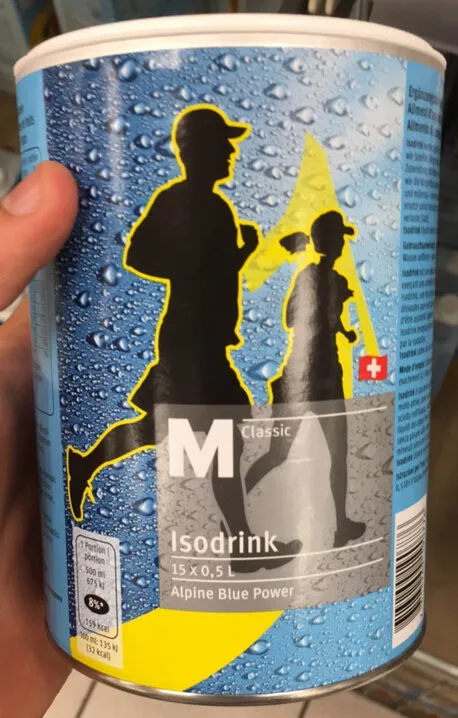 Isodrink Alpine Blue Power