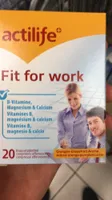 Fit for work Arôme orange-pamplemousse