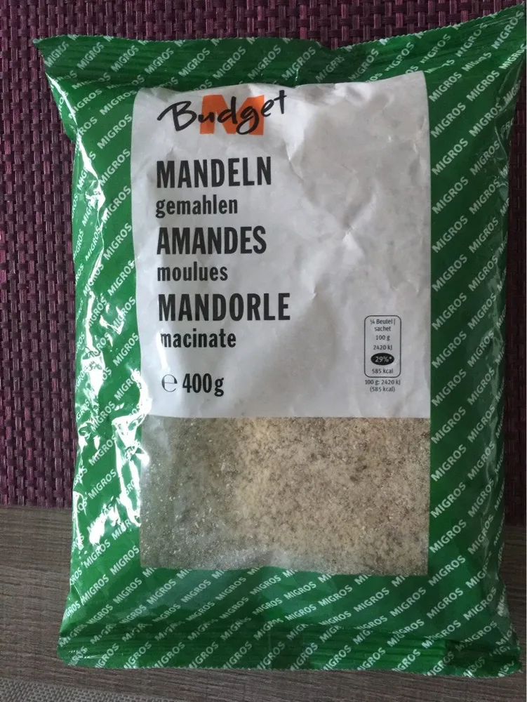 Amandes moulues