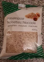 Noisettes moulues