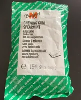 Chewing gum spearmint