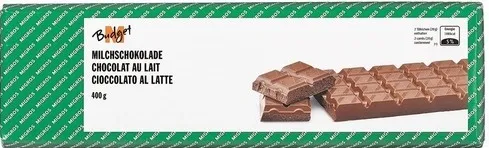 Milchschokolade / Chocolat au lait / Cioccolato al latte