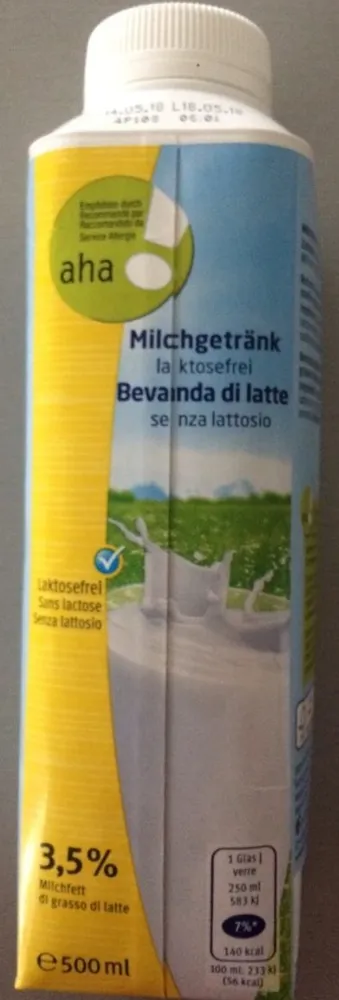 Milch laktosefrei