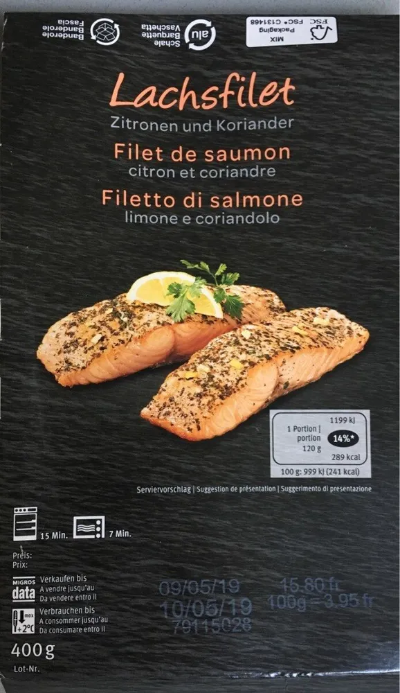 Grill Mi Lachsfilet