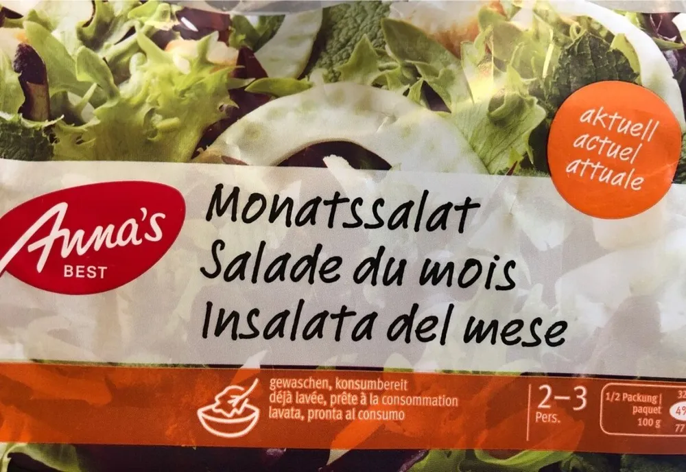 Salade du mois