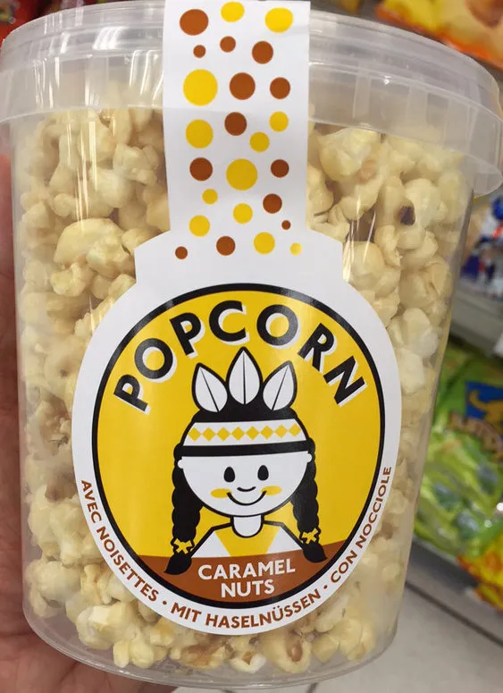 Popcorn Caramel Nuts Avec Noisettes