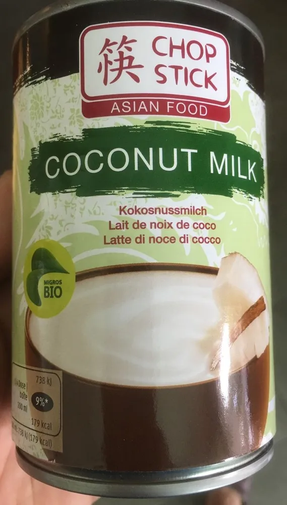 ChopStick : Lait de noix de coco