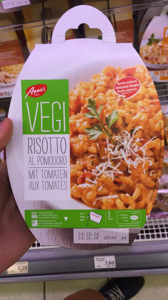Risotto aux tomates