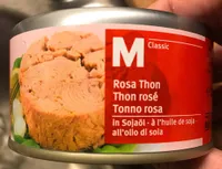 Thon rosé à l'huile