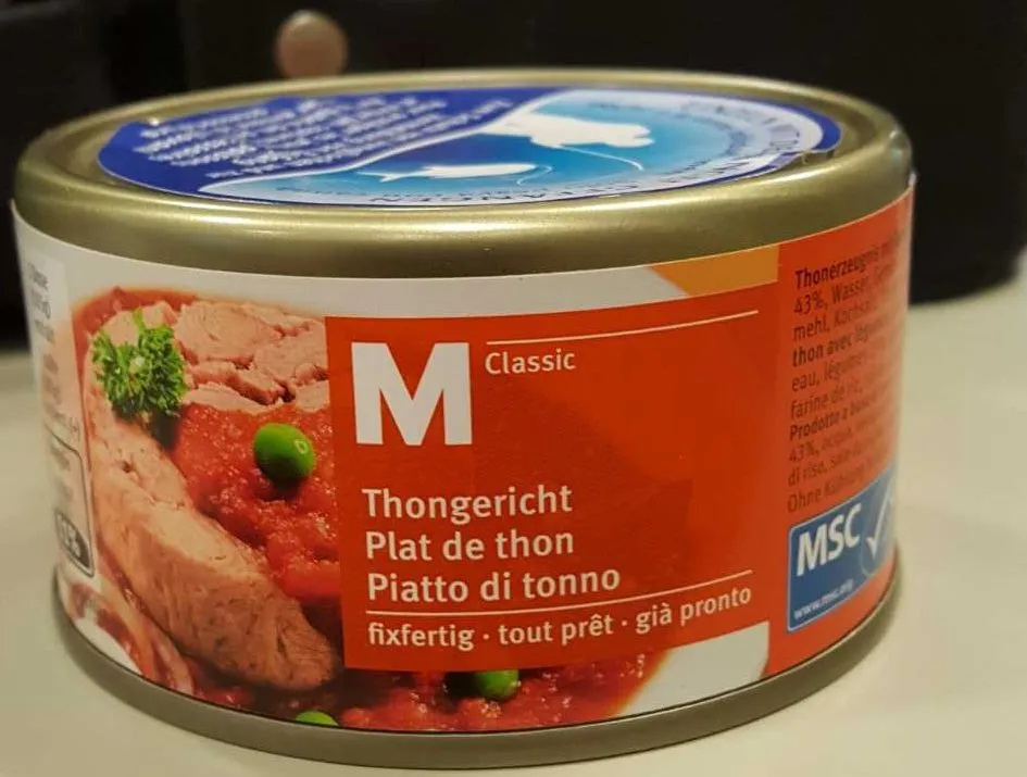 Piatto di tonno
