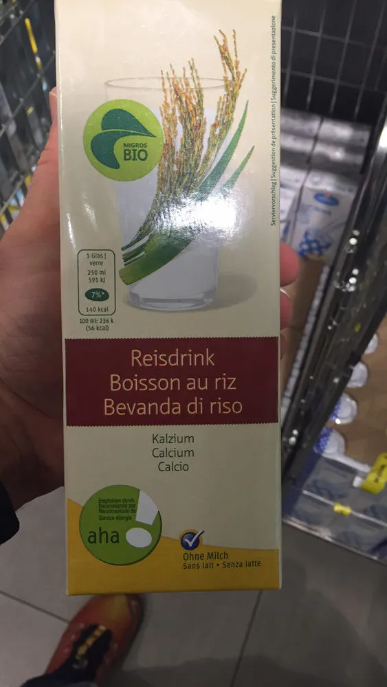 Aha Boisson au riz Calcium
