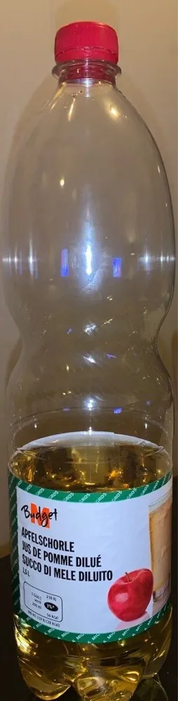 Jus de pomme dilué