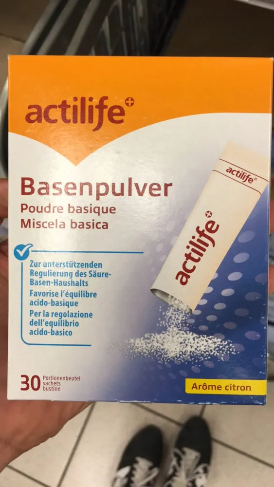 Poudre basique Arôme citron