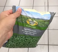 Petits pois potagers