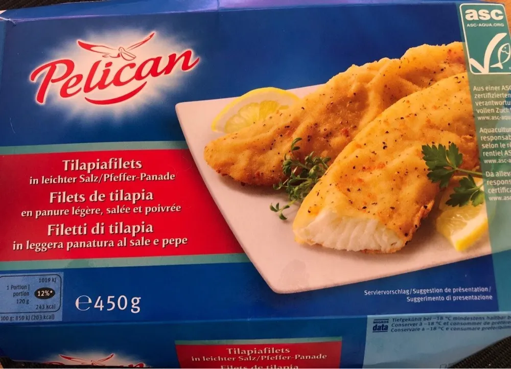 Filets de tilapia