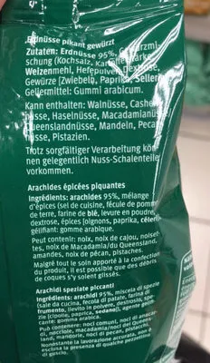 Cacahuètes Épicées