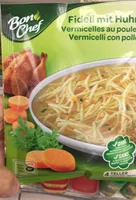 Fideli mit Huhn