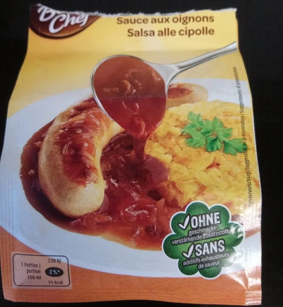 Sauce aux oignons