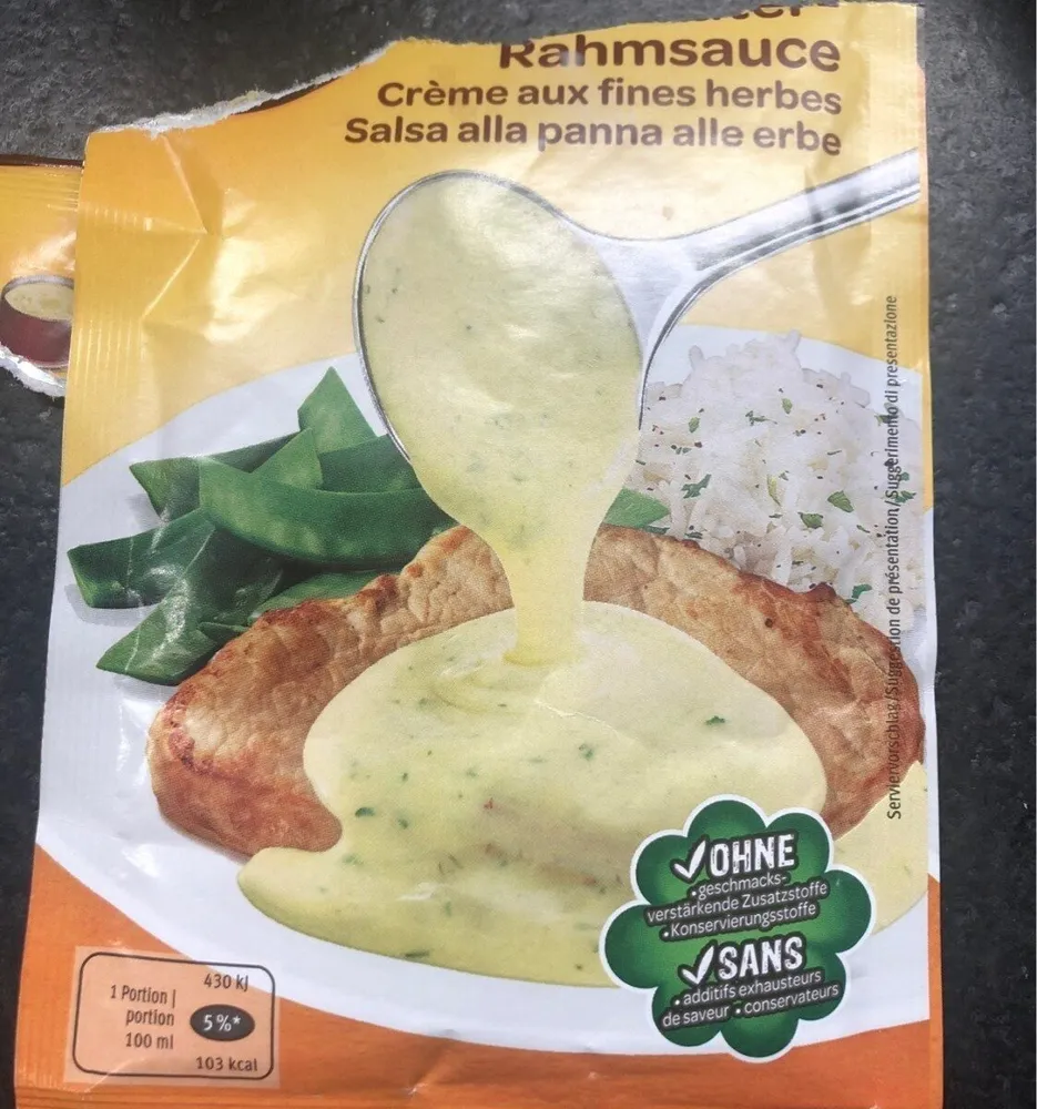 creme aux fines herbe
