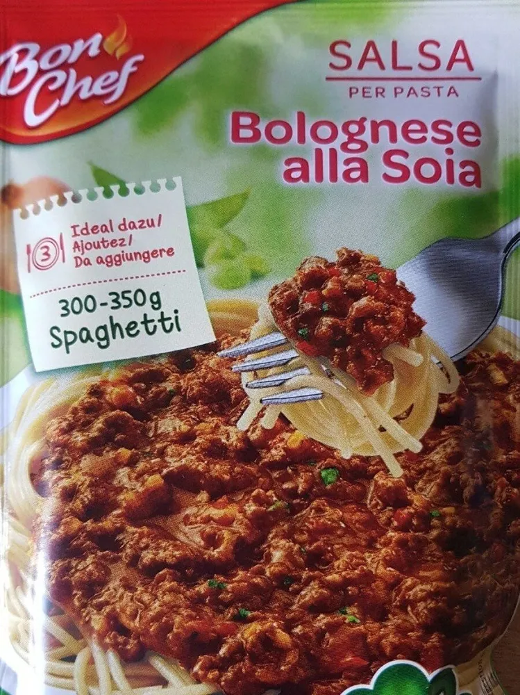 Salsa bolognese alla soia