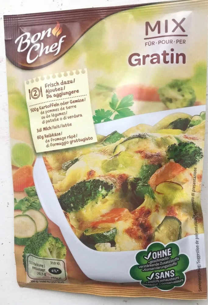 Mix pour gratin