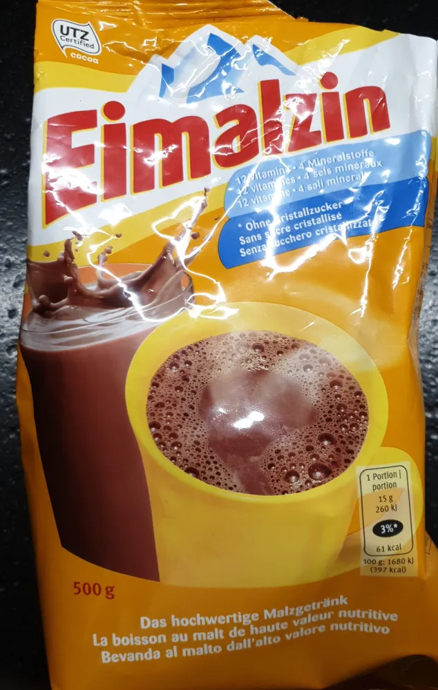 Malzpulver Einmalzin