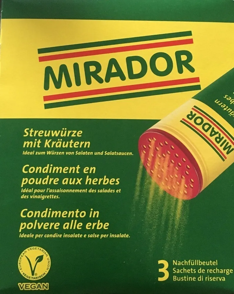 Mirador Condiment en poudre aux herbes