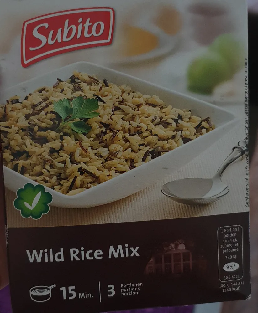 Mélange de riz sauvage