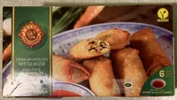 J. bank's Frühlingsrollen Mit Gemüse