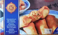 Frühlingsrollen mit Poulet und Gemüse