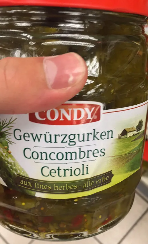 Concombres aux Fines Herbes
