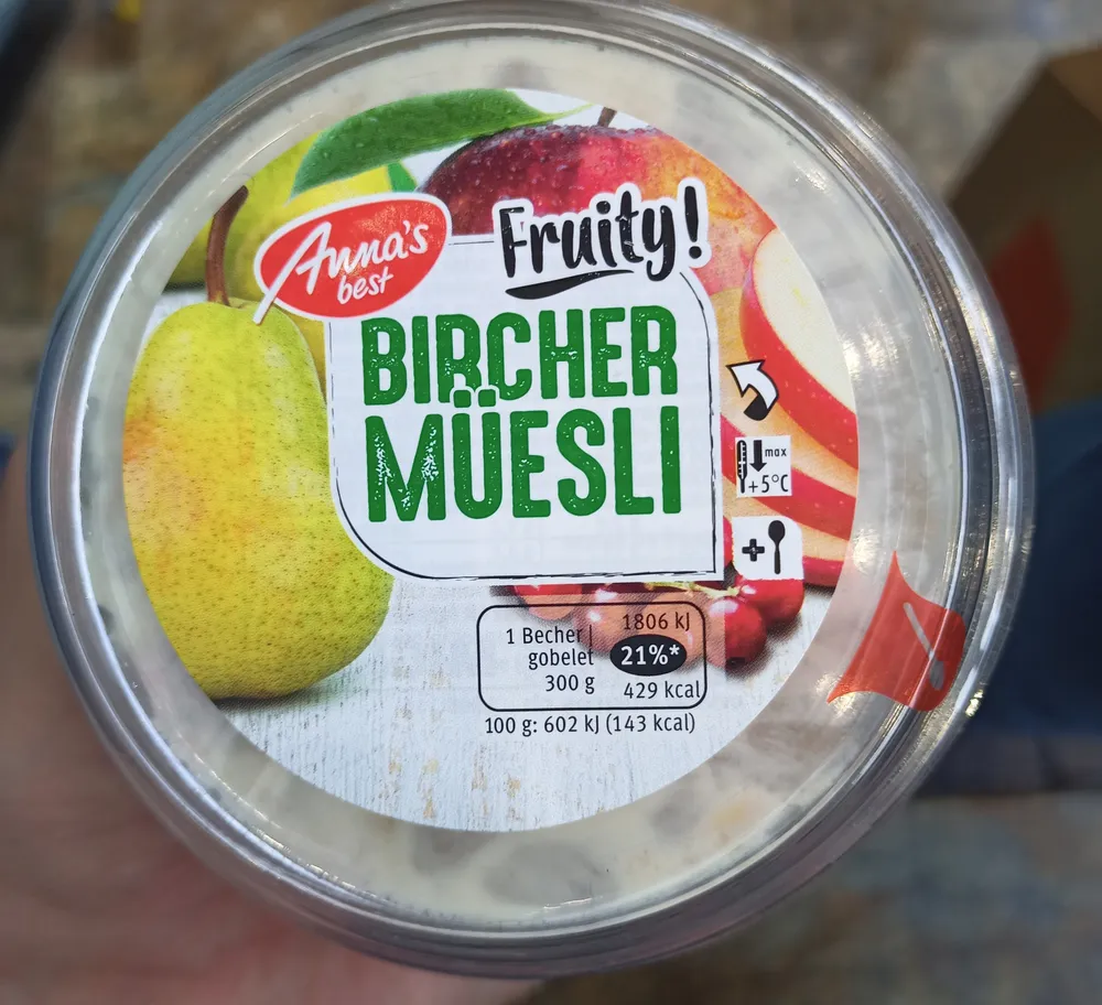 Bircher müesli