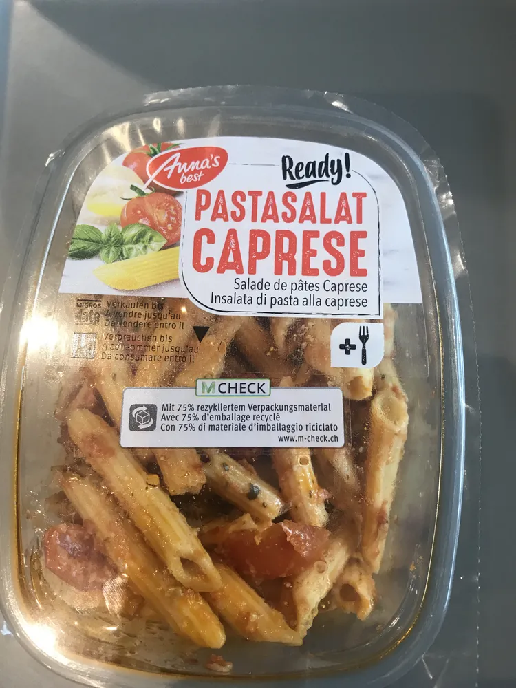 Salade de pâtes Caprese