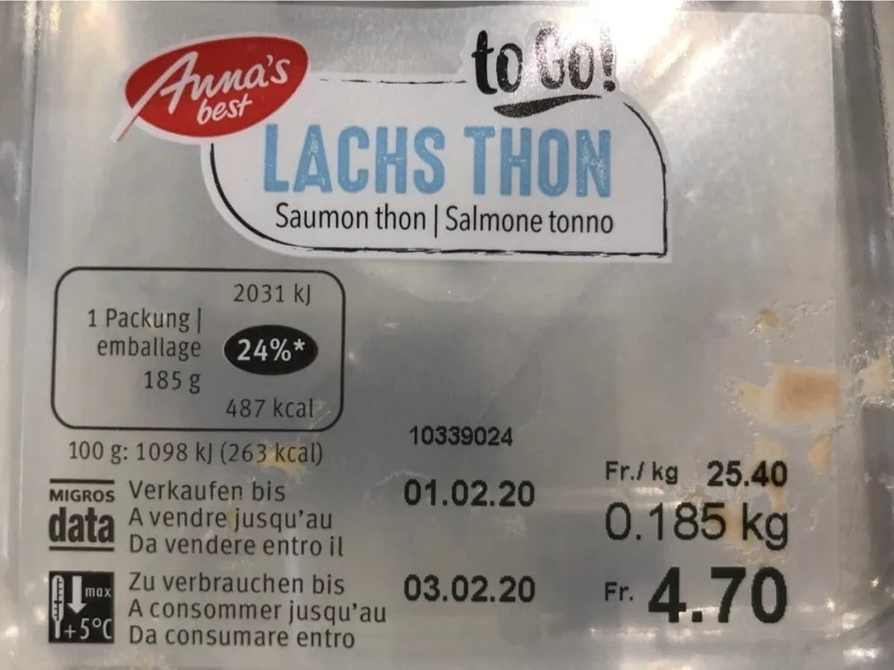 Duo Canapé Saumon/Thon