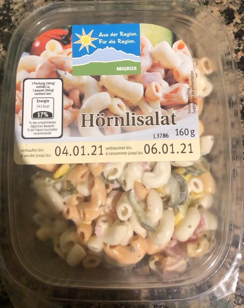 Hörnlisalat