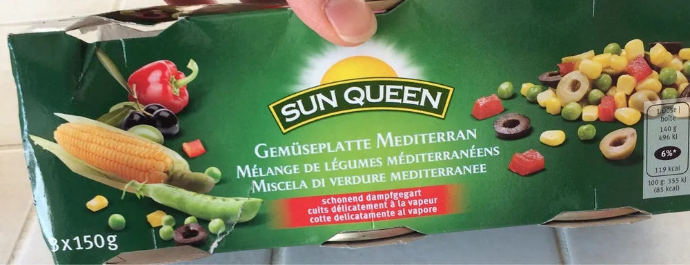 Melange de legumes mediterranéens