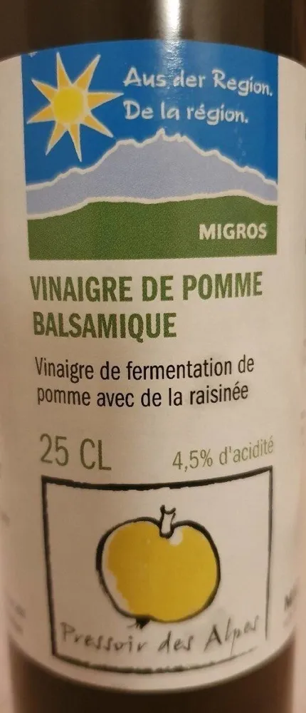 Vinaigre de pomme balsamique