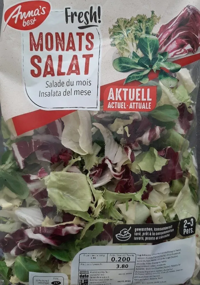 Salade du mois