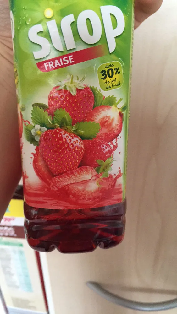 Sirop Fraise