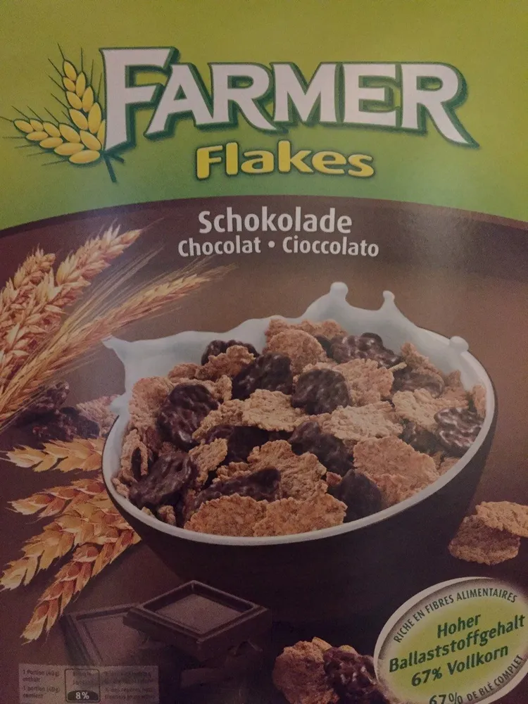 Farmer Flakes Schokolade 500G
