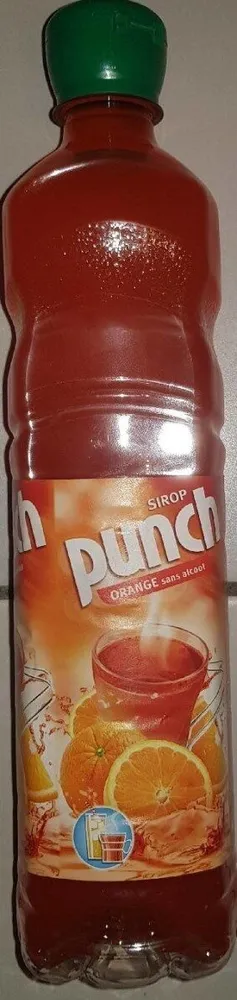 Sirop Punch Orange sans alcool