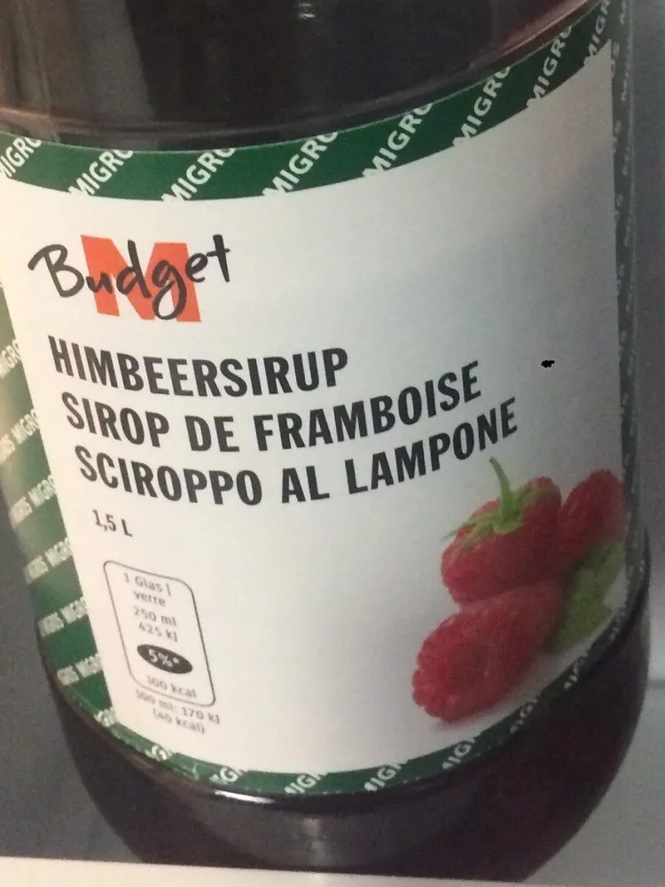 M budget Himbeersirup
