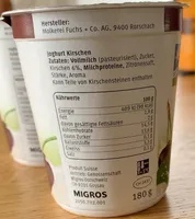Joghurt Kirschen
