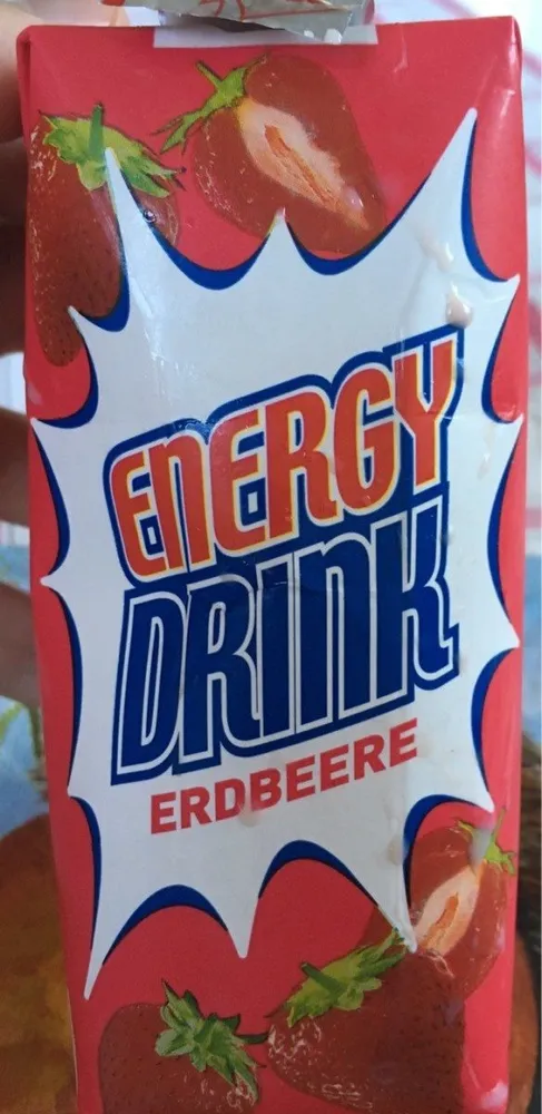 Energy drink erdbeere