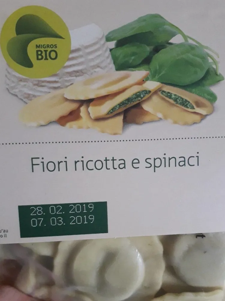 Fiori ricotta e spinaci