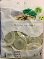 Fiori ricotta e spinaci